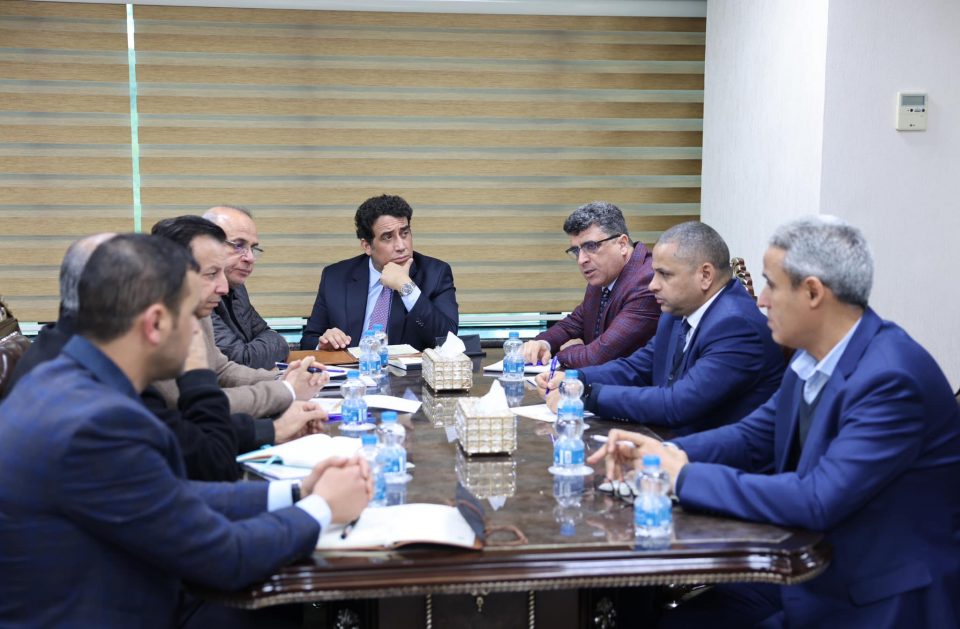 Al-Manfi and Shakshak discuss with the head of the Libyan Investment Authority the problems and obstacles facing the institution’s work in some countries
