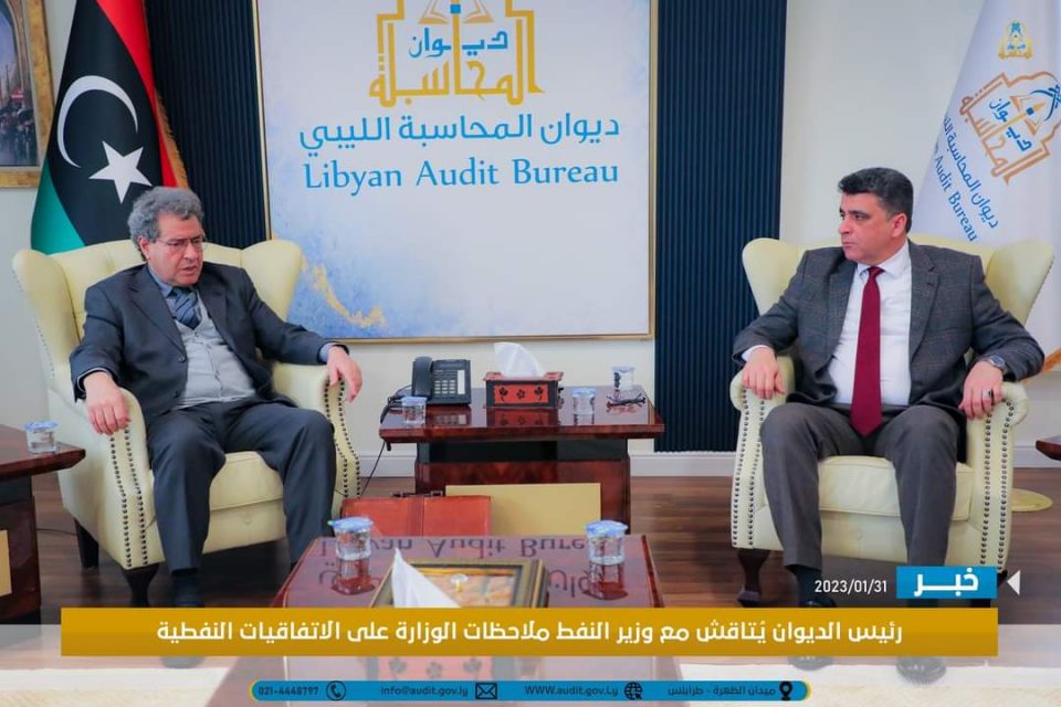 Shakshak discusses with the Minister of Oil the Ministry’s remarks on the oil agreements