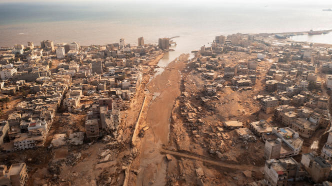 disaster areas in Derna